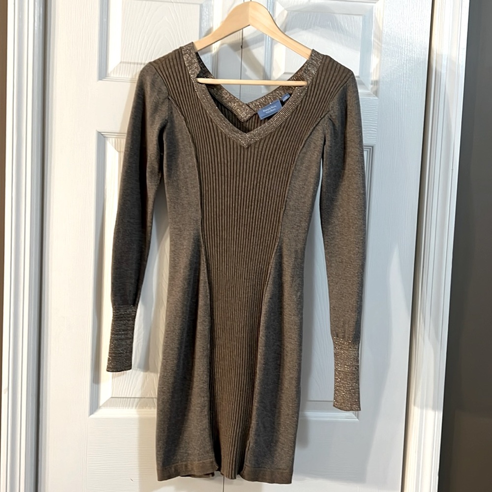Vera Wang Bodycon Sweater Dress